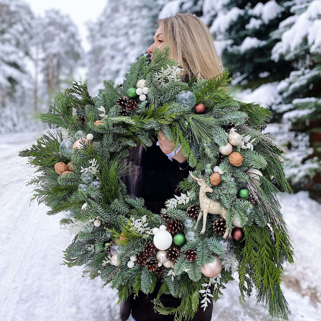 Венок новогодний 