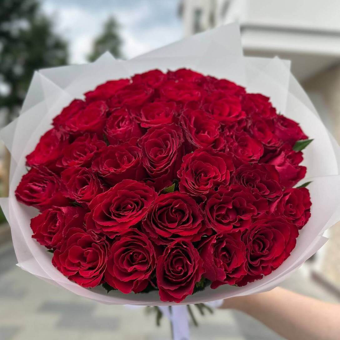 Букет из 35 роз 
