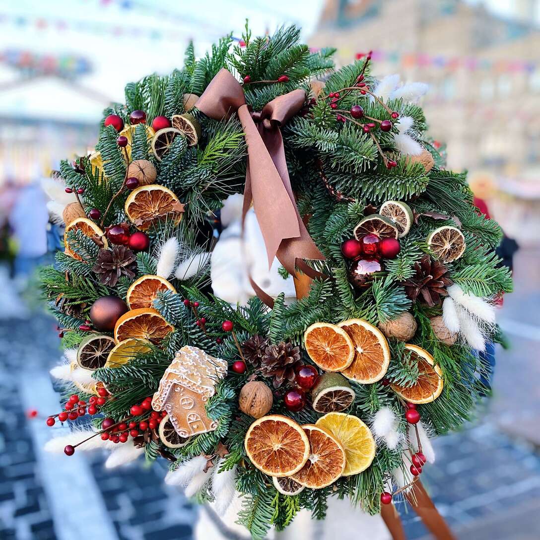 Венок новогодний 
