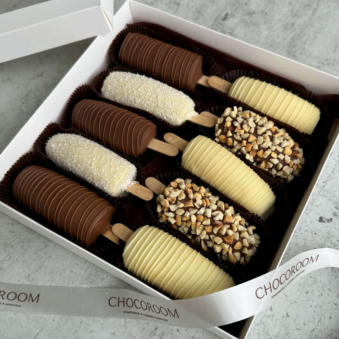 Набор бананов в шоколаде 10 шт