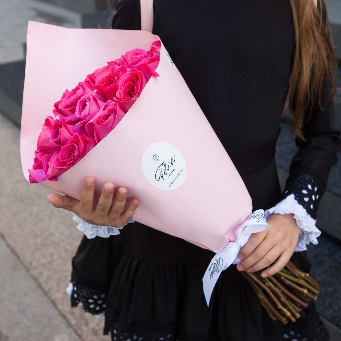 Букет 25 роз 