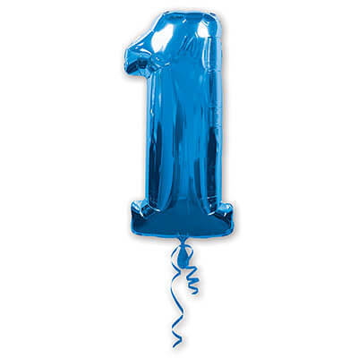 Воздушный шар "Цифра 1"