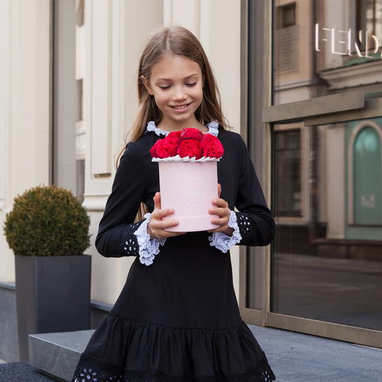 Шляпная коробка Demi "Роза Red Piano" PINK Фото 3