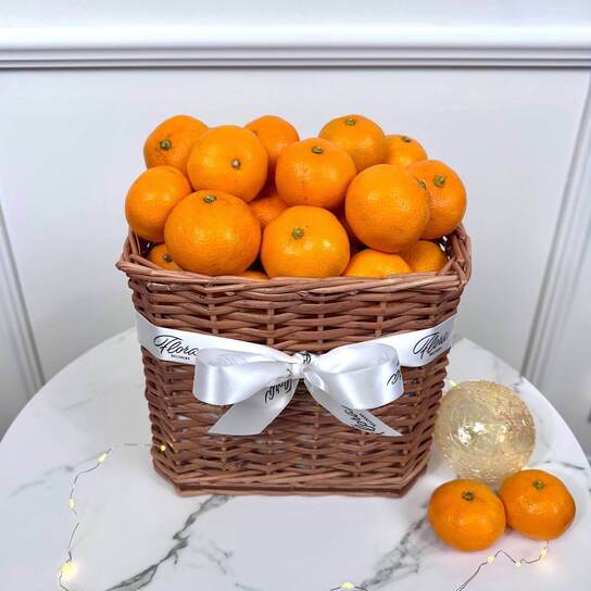 Мандаринки в корзинке