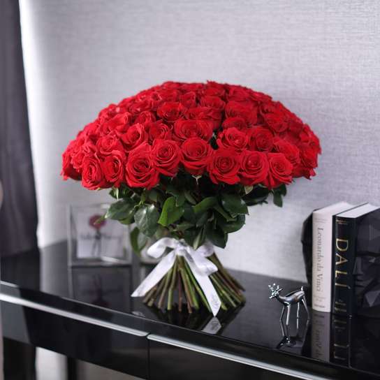 Букет из 101 розы "Freedom"