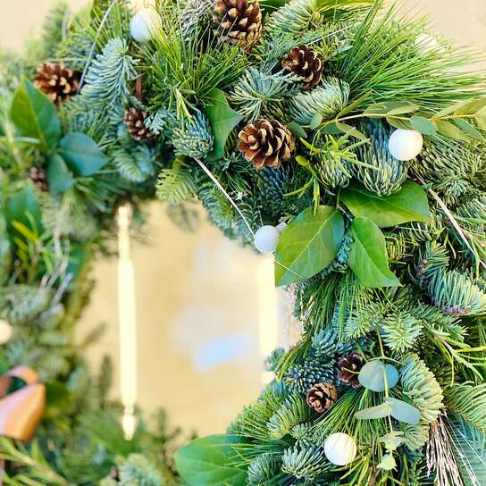 Венок новогодний "Natural"