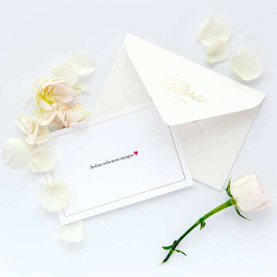 Шляпная коробка Grand "Розы White O'Hara" WHITE