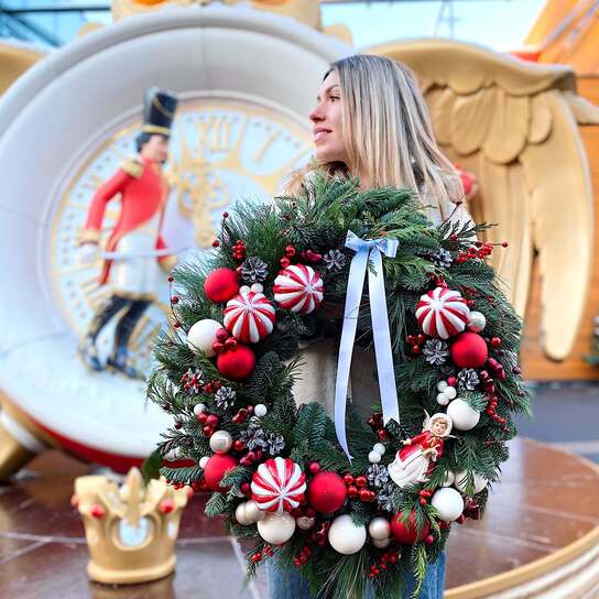 Венок новогодний "Канун Рождества"