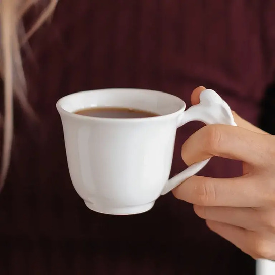 Кофейная чашечка с кроликом