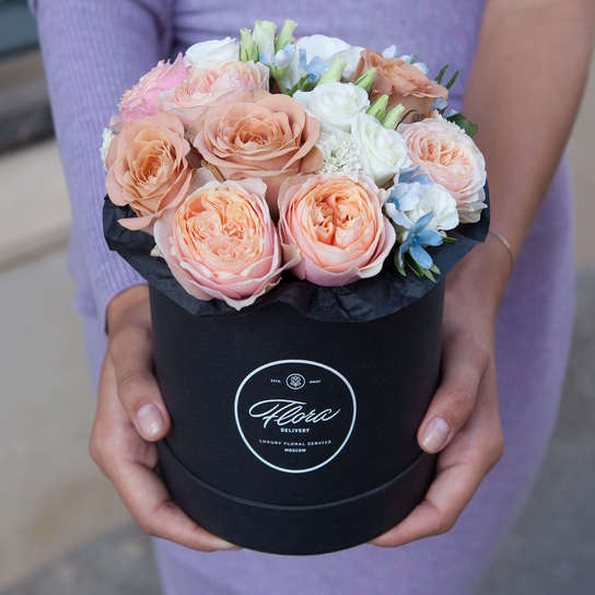 Шляпная коробка Demi "Terracota" BLVCK