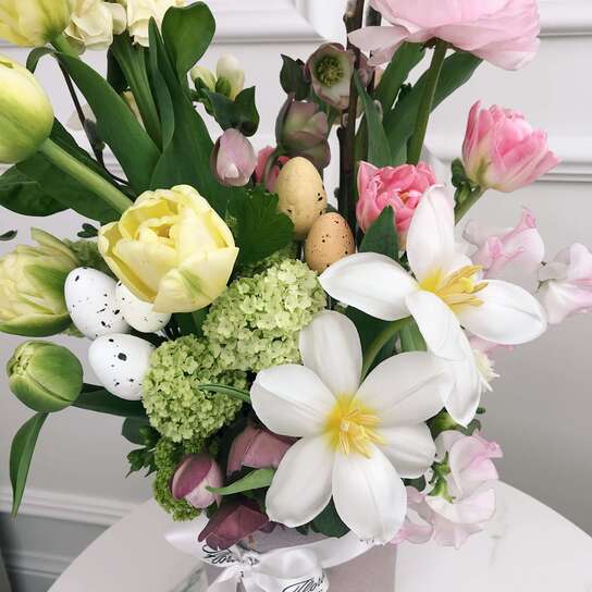 Весенняя композиция в кашпо №1 Фото 2