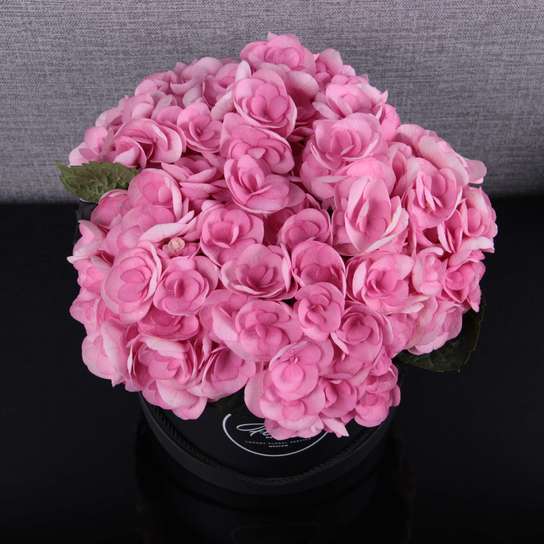Шляпная коробка Grand "Гортензии Pink" BLVCK Фото 2