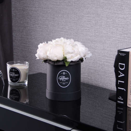 Шляпная коробка Demi "Madame Claude Tain" BLVCK