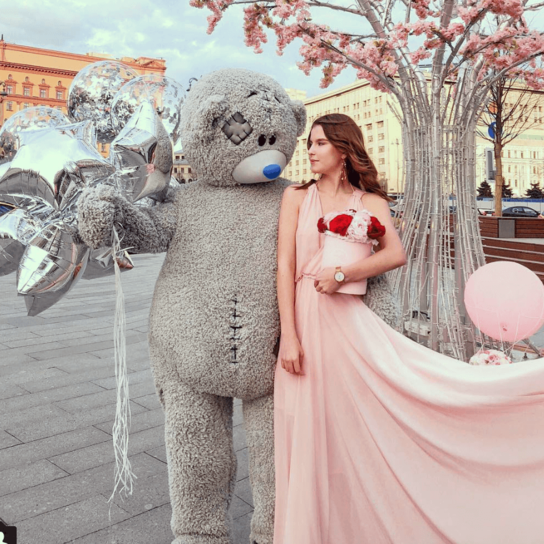 Костюмированная доставка "Мишутка"