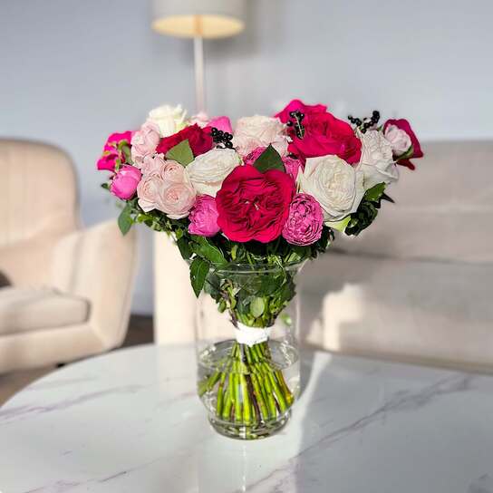 Букет селективных роз №1