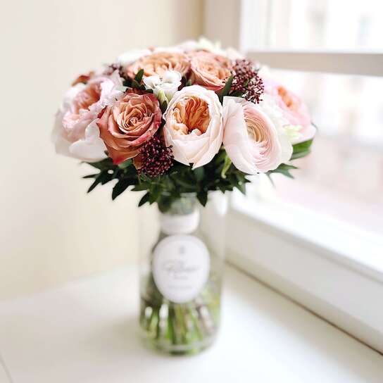 Букет "Wembley" в вазе