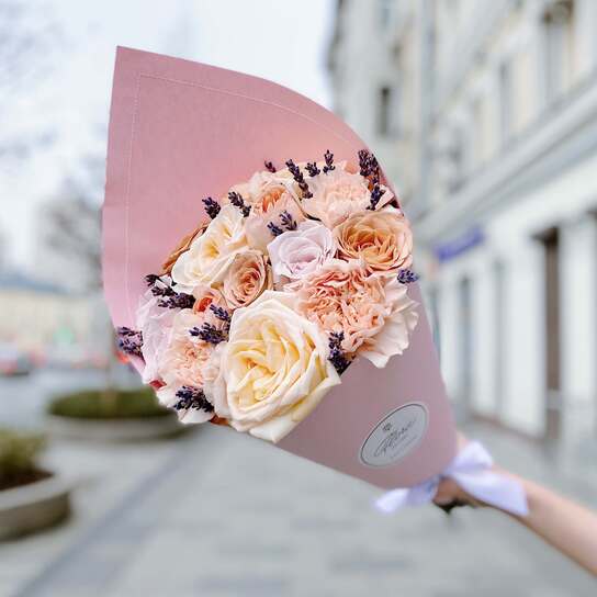 Букет "Louis Roederer" PINK