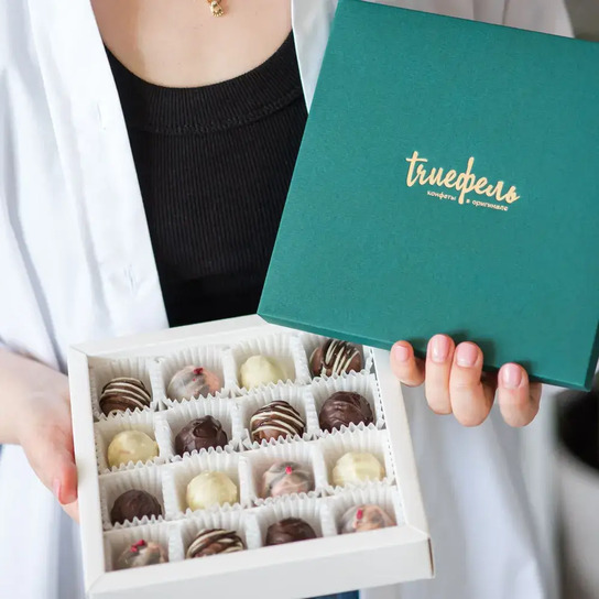 Конфеты ручной работы TRUEфель 16 шт (230гр)