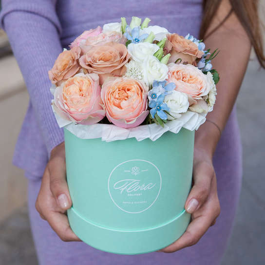 Шляпная коробка Demi "Terracota" GREEN