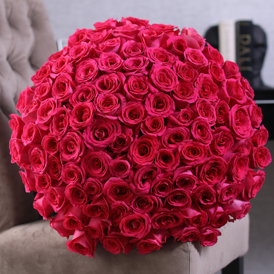 Букет из 101 розы "Pink Floyd"