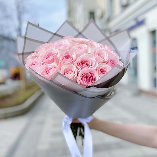 Букет из 25 роз "Senorita"