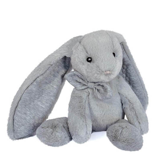 Мягкая игрушка в подарочной коробке Заяц "Lapin Gris perle" Histoire d'Ours 30 см