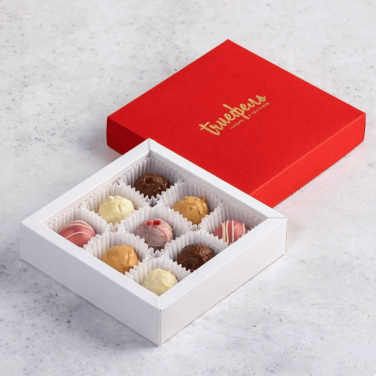 Конфеты ручной работы TRUEфель Фруктовое ассорти 9 шт (130гр)