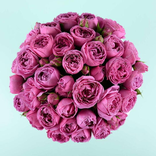 Шляпная коробка Grand "Розы Misty Bubbles" PINK Фото 4