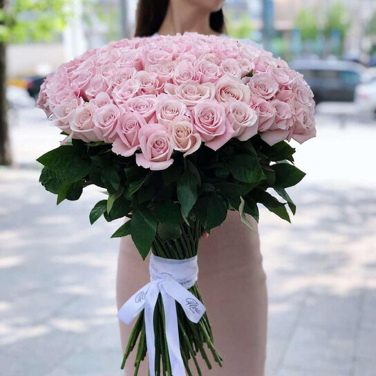 Букет из 101 розы "Sweet Escimo" Фото 3